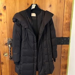 Black Down Parka